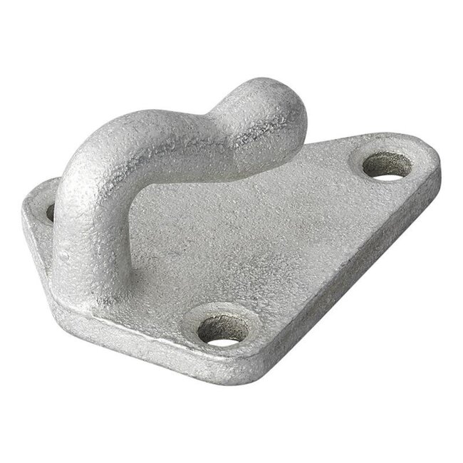 ProPlus Metaal touwhaak - schroefbaar - 40 x 45 mm - 3 gaten