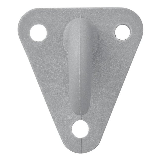 ProPlus Touwhaak - Kunststof - Driegaats - 45 x 39 mm - 10 stuks