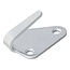 ProPlus Gebogen touwhaak - metaal - 40 x 45 mm