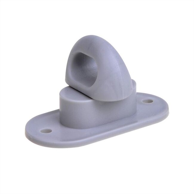ProPlus Draaisluiting voor ovaal oog - kunststof - grijs - 37 x 20 mm