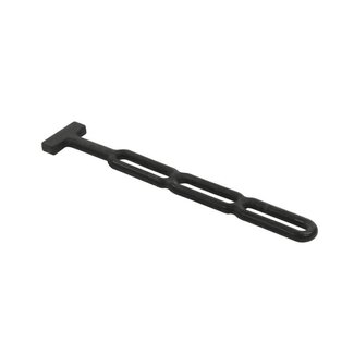 ProPlus Spanrubber - 280 x 48 mm - Zwart - 3 Gaats - Blisterverpakking