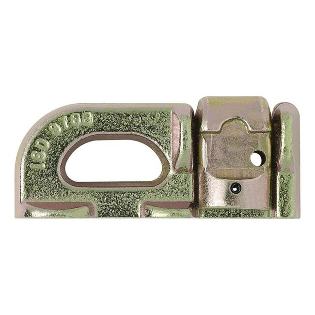 ProPlus Dubbele stud fitting voor bindrail - 62 x 27 x 18,5 mm - 2000 kg draagkracht