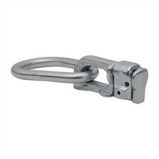 ProPlus Dubbele stud fitting met ring - 115 x 50 x 26 mm - 1500 kg draagkracht