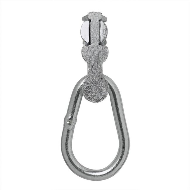 ProPlus Dubbele stud fitting met ring - 115 x 50 x 26 mm - 1500 kg draagkracht