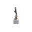 Pro Plus Stud Fitting voor Bindrail - Enkel Metaal - 65 x 44 x 18 mm