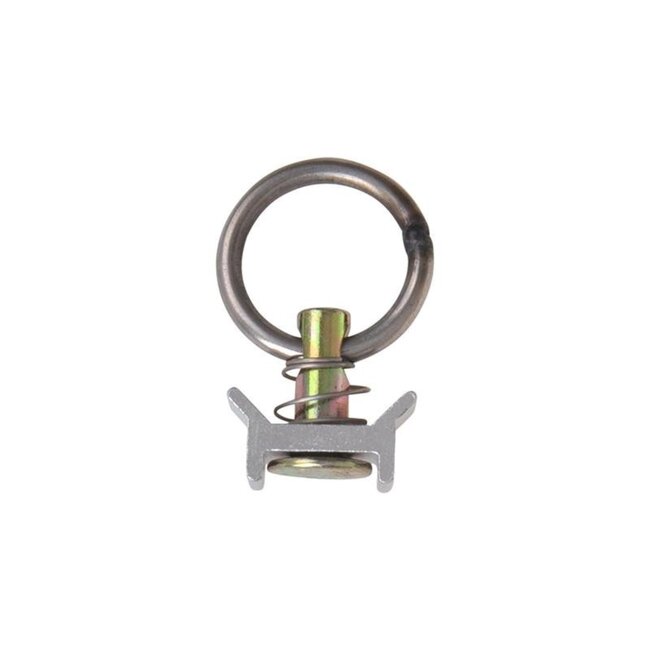 ProPlus Stud fitting voor bindrail - enkel metaal - 65 x 44 x 18 mm - 1250 kg