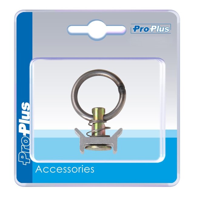 ProPlus Stud fitting voor bindrail - enkel metaal - 65 x 44 x 18 mm