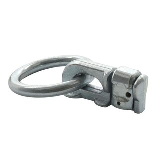ProPlus Dubbele stud fitting voor bindrail - Ø 45 mm ring - 62 x 27 x 18,5 mm - Breeklast 2.700 kg
