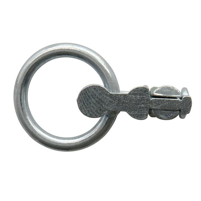 ProPlus Dubbele stud fitting voor bindrail - Ø 45 mm ring - 62 x 27 x 18,5 mm