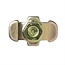 ProPlus Dubbele stud fitting voor bindrail - 3/8 inch bout - 30 x 42 x 26 mm