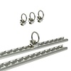 Pro Plus Bindrail - Cargorail - Vastzetrail - Aluminium - 2 x 600 x 20.5 mm - met 4 Studfittingen Pro Plus Bindrail - Cargorail - Vastzetrail - Aluminium - 2 x 600 x 20.5 mm - met 4 Studfittingen