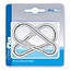 ProPlus Karabijnhaak met schroefsluiting - Metaal - 8x80 mm - 2 stuks