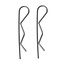 ProPlus Borgveer - enkel - aluminium - Ø 2 mm - 6-12 mm - 2 stuks