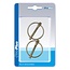 ProPlus Borgpen - slank design - robuust staal - Ø 4,5 mm - Ø 32 mm ring - 2 stuks