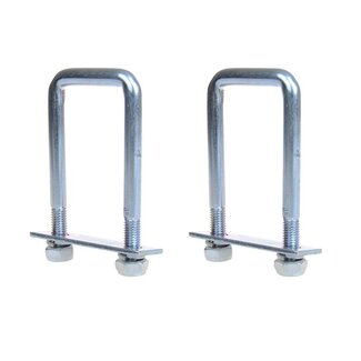 ProPlus Rechthoekige U-beugel - thermisch verzinkt - 40 x 110 mm - set van 2