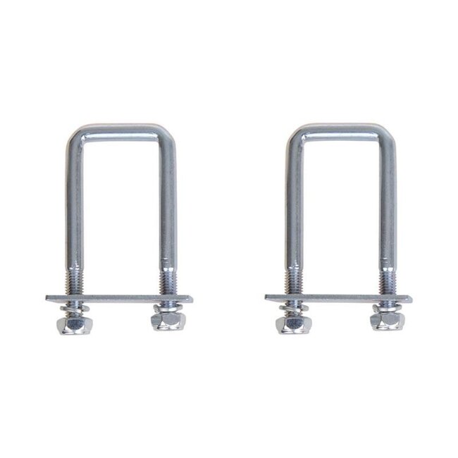 ProPlus Rechthoekige U-beugel - thermisch verzinkt - 40 x 110 mm - set van 2