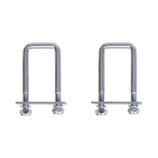 ProPlus Rechthoekige U-beugels - thermisch verzinkt - 40 x 110 mm - set van 2 stuks - Blister