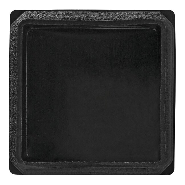 ProPlus Insteekdop - Vierkant - 50 x 50 mm - Zwart - PE - Voor buisconstructies en meubels