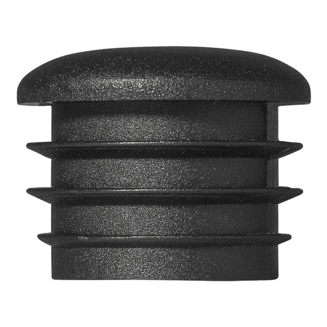 ProPlus Ronde insteekdop - Ø 25 mm - Zwart - Voor buisconstructies en meubels