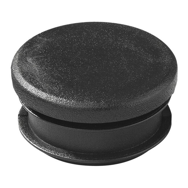 ProPlus Ronde inslagdop - Ø 30 mm - PE - zwart - veelzijdig gebruik