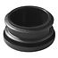 ProPlus Ronde inslagdop - Ø 30 mm - PE - zwart - veelzijdig gebruik