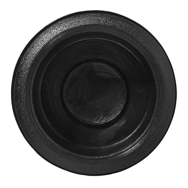 ProPlus Ronde insteekdoppen - Ø 30 mm - kunststof - zwart - 4 stuks