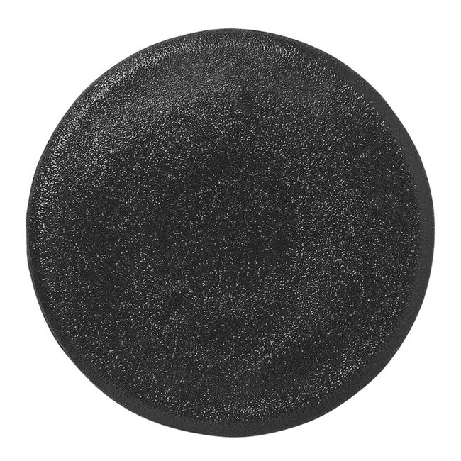 ProPlus Ronde insteekdoppen - Ø 30 mm - kunststof - zwart - 4 stuks