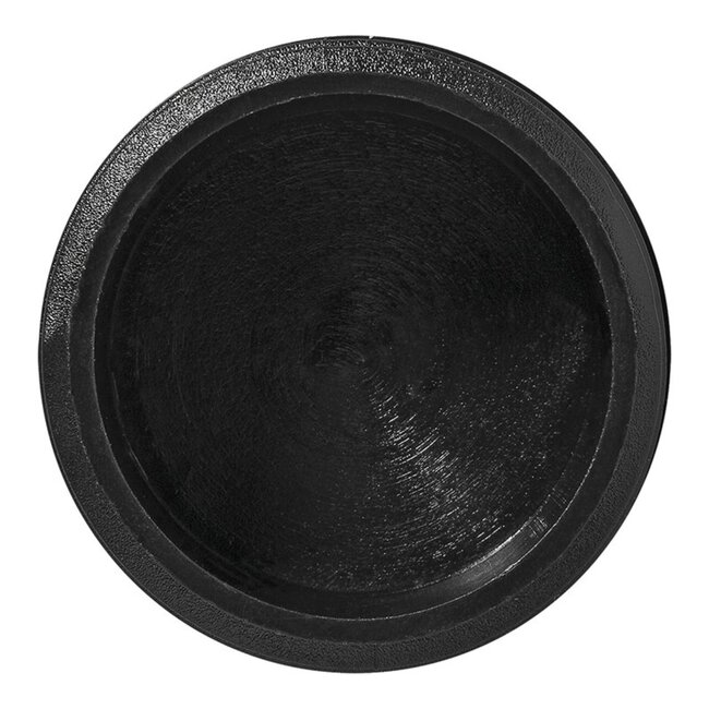 ProPlus Ronde insteekdop - Ø 40 mm - zwart - PE materiaal - soepele kwaliteit