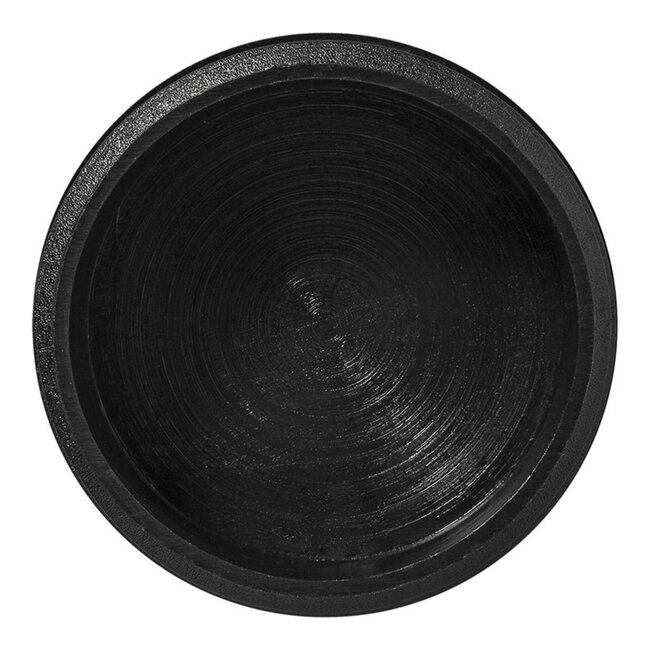 ProPlus Ronde insteekdoppen - Ø 50 mm - kunststof - zwart - 4 stuks