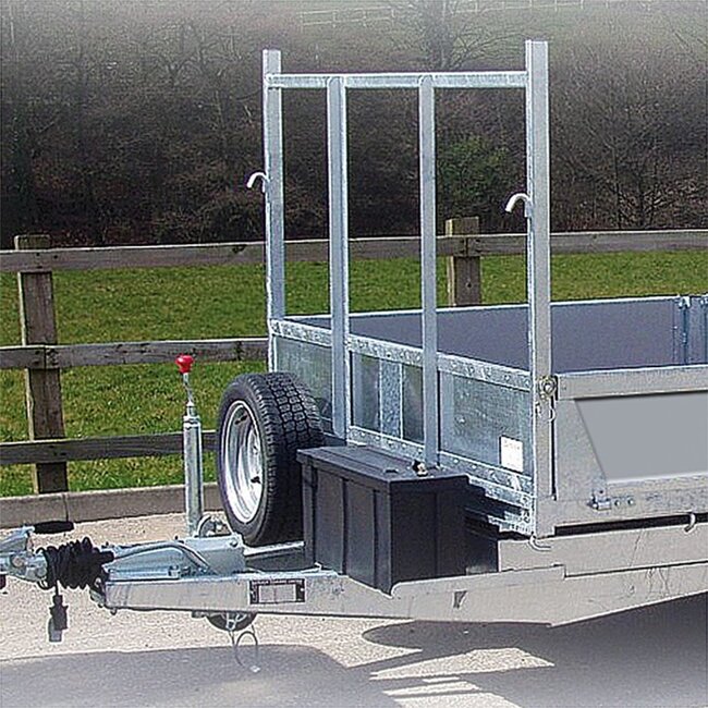 ProPlus Reservewielhouder set - Voor 60 x 60 mm koker - Ideaal voor aanhangwagens