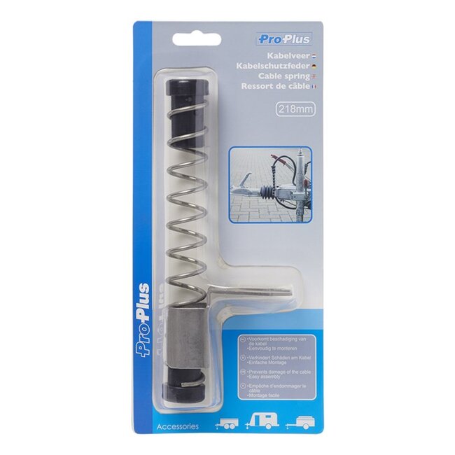 ProPlus Kabelbeschermer aanhanger - universeel - 218 mm - eenvoudig te monteren