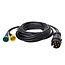 Pro Plus Kabelset - 5 meter Kabel - Stekker 7 Polig naar 2 x Connector 5 Polig
