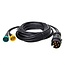 ProPlus Kabelset - 5 meter - 7-polige stekker naar 2x 5-polige connector