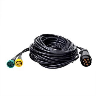 ProPlus Kabelset - 7 meter Kabel - Stekker 7 Polig naar 2 x Connector 5 Polig