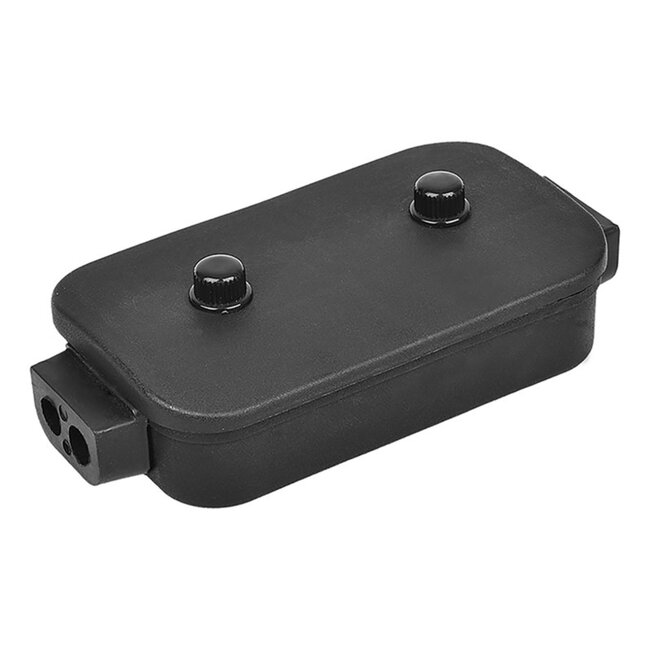 ProPlus Kabelverbindingsdoos - Waterdicht - 8 x 4 polig - Kunststof - Zwart