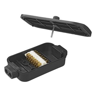 ProPlus Kabelverbindingsdoos - Aanhanger - Kunststof - 8 x 4 Polig - Zwart - Budget