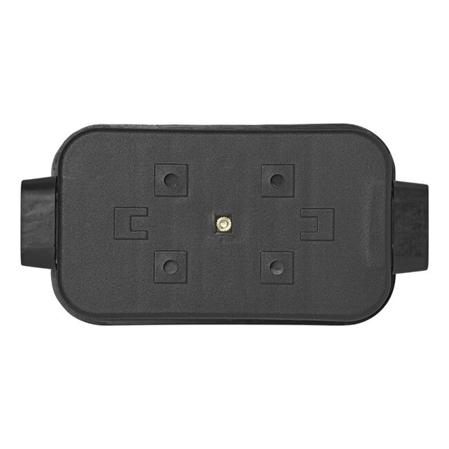 ProPlus Kabelverbindingsdoos - Aanhanger - Kunststof - 8 x 4 polig - Zwart - Budgetvriendelijk