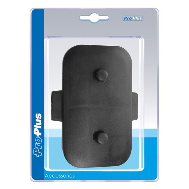 ProPlus Kabelverbindingsdoos - 10-polig - kunststof - zwart - voor aanhanger