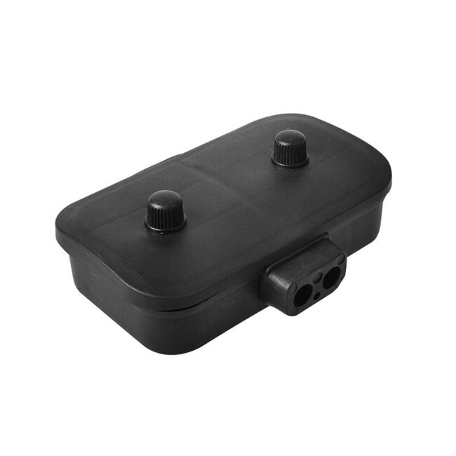 ProPlus Kabelverbindingsdoos - 10-polig - kunststof - zwart - voor aanhanger