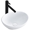 REA Sofia Mini Opzetwastafel - Waskom - 33.5 x 27 x 12.5 cm - Glans Wit REA Sofia Mini Opzetwastafel - Waskom - 33.5 x 27 x 12.5 cm - Glans Wit