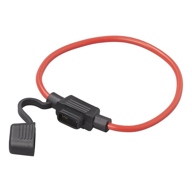 ProPlus Zekeringhouder in-line - mini steekzekering - 1 mm² - 30A - 20 cm - rood