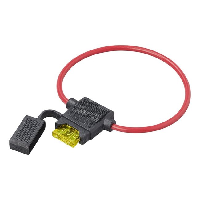 ProPlus In-line zekeringhouder - standaard steekzekering - draaddiameter 2 mm²