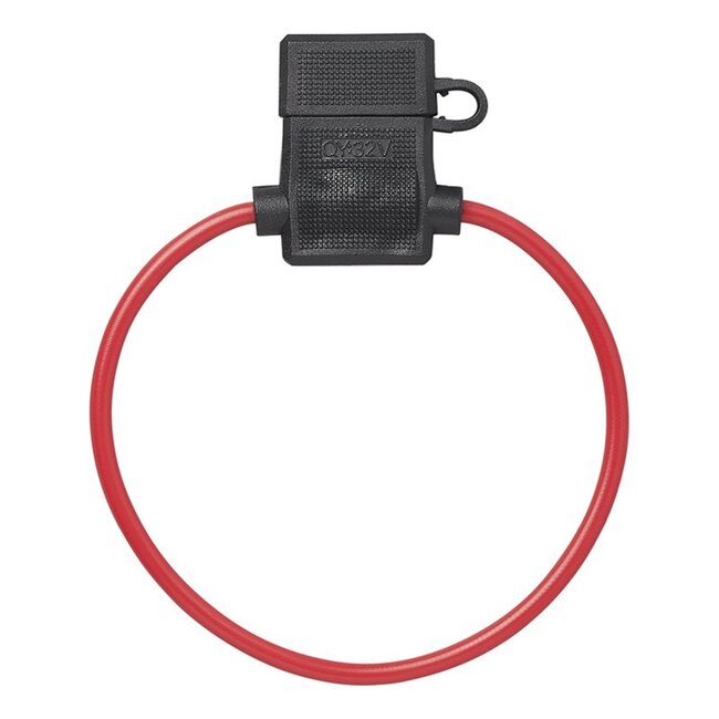 ProPlus Compacte in-line zekeringhouder - draaddiameter 2 mm² - geschikt voor standaard steekzekering