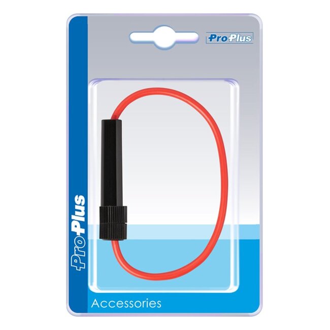 ProPlus Compacte in-line zekeringhouder - 2,5 mm² draaddiameter - voor buis- en glaszekeringen
