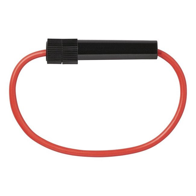 ProPlus Compacte in-line zekeringhouder - 2,5 mm² draaddiameter - voor buis- en glaszekeringen