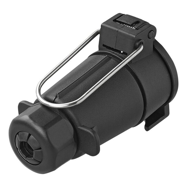 ProPlus Zwevende aanhangerstekker - 7-polig - kunststof - met haak - zwart