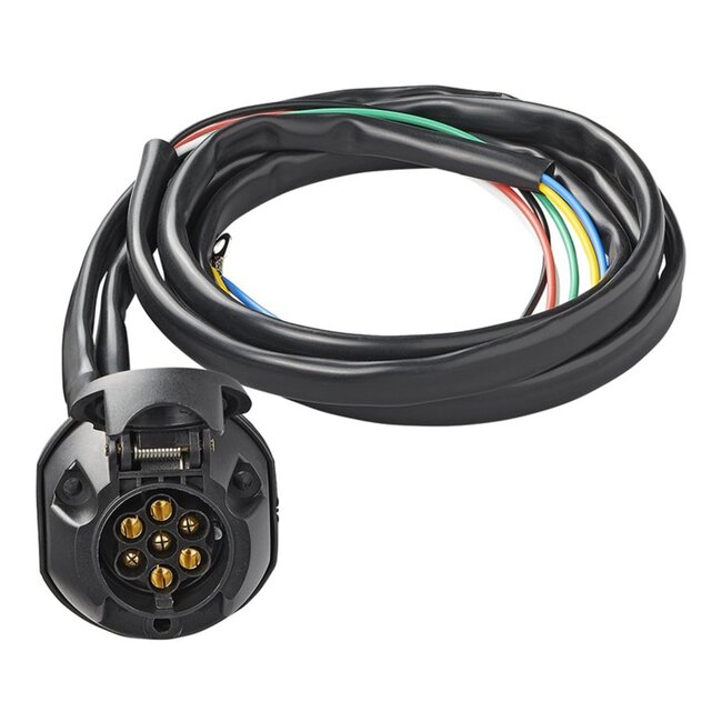 ProPlus Trekhaakkabelset - 7-polig - 1,5 meter - Inclusief mistlampaansluiting