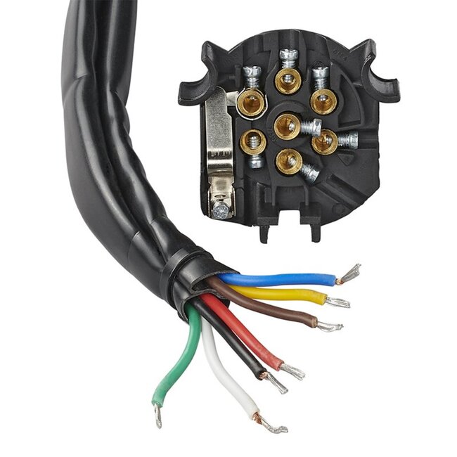 ProPlus Trekhaakkabelset - 7-polig - 1,5 meter - Inclusief mistlampaansluiting