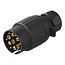 ProPlus Stekker - 13-polig - Multicon West - PVC - Voor aanhanger en caravan