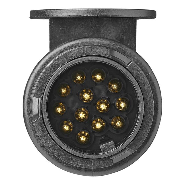 ProPlus Stekker 13-polig - bajonetsluiting - PVC - zwart